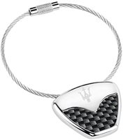 Portachiavi Maserati Uomo in Acciaio KMU2170112 - KMU2170112
